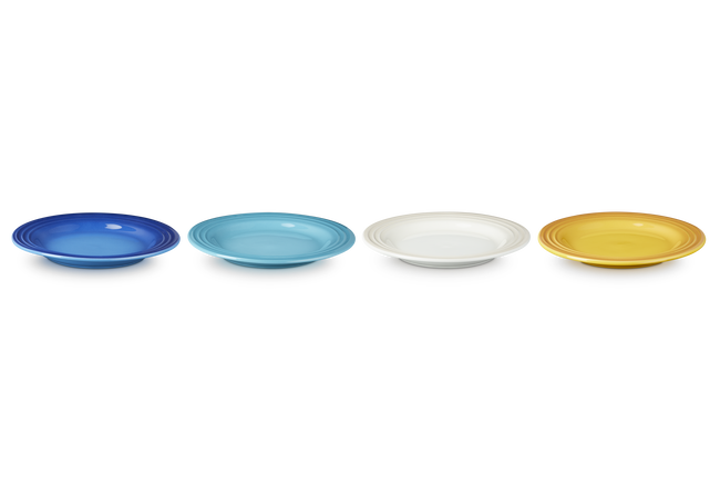 Stoneware Riviera Set of 4 Tea Plates image number 2