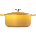 Le Creuset Cast Iron Signature Round Casserole 26cm NectarNectar image number 3