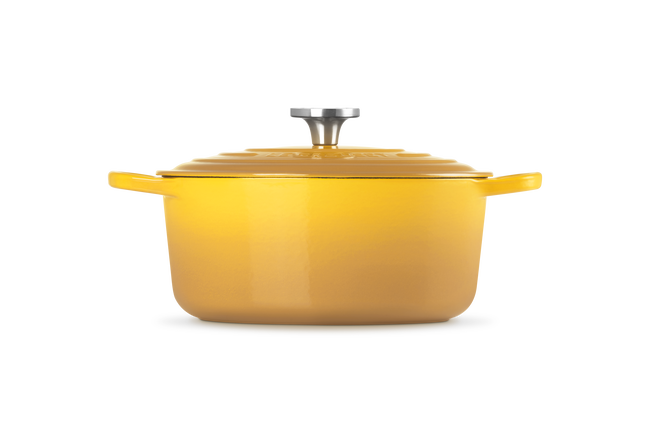 Le Creuset Cast Iron Signature Round Casserole 26cm NectarNectar image number 3