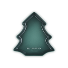 Le Creuset Stoneware Noel Tree Plate image number 2
