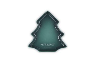 Le Creuset Stoneware Noel Tree Plate