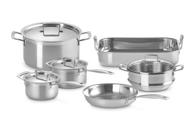 Le Creuset 3-ply Stainless Steel 6 Piece Cookware Set