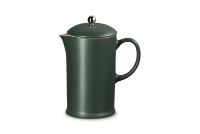 Le Creuset Stoneware Coffee Press 1L For&ecirc;t