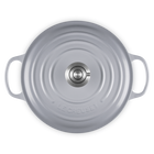 Le Creuset Cast Iron Signature Round Casserole 24cm Ch&acirc;teauCh&acirc;teau image number 5