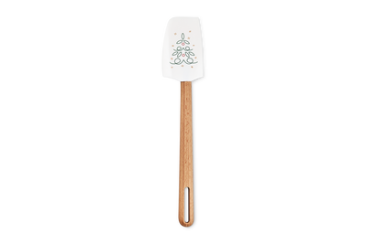 Le Creuset Signature Silicone Medium Spatula 30cm Tree Decal White