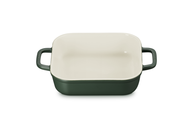 Le Creuset Stoneware Coupe Square Dish 23cm For&ecirc;t image number 2