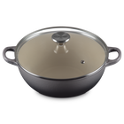 Le Creuset Cast Iron Classic Soup Pot with GlaStainless Steel Lid 24cm FlintFlint image number 2