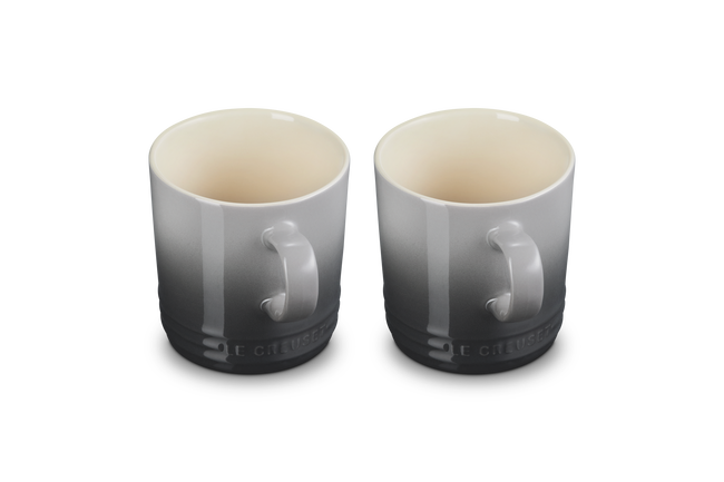 Le Creuset Stoneware Set of 2 London Mug 350ml FlintFlint image number 2