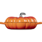 Le Creuset Cast Iron Signature Pumpkin Shallow Casserole 28cm image number 2