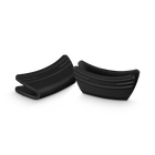 Le Creuset Silicone Set of 2 Side Handle Grip OnyxOnyx image number 2