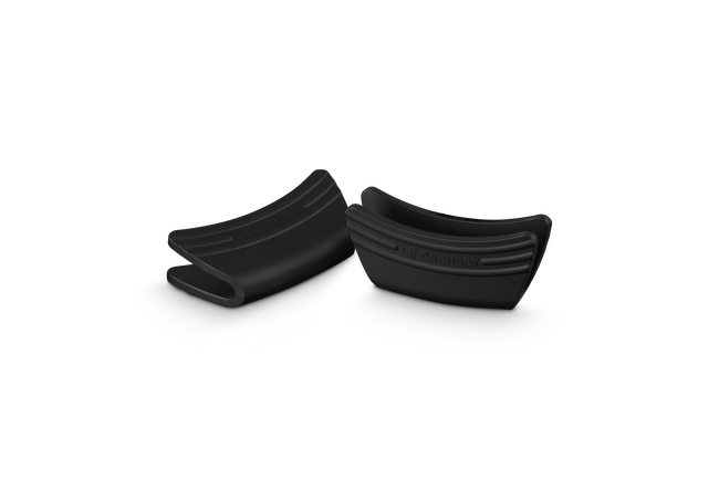 Le Creuset Silicone Set of 2 Side Handle Grip OnyxOnyx image number 2