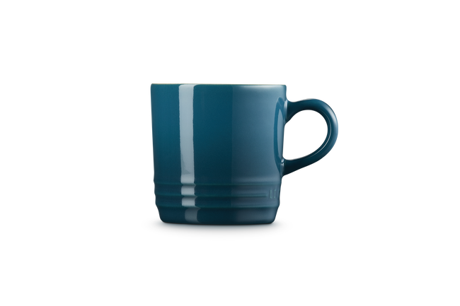 Le Creuset Stoneware London Cappuccino Mug 200ml Deep TealDeep Teal image number 3