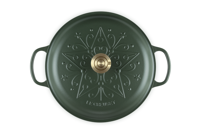 Le Creuset Signature Cast Iron Shallow Casserole L'Etoile Relief 30cm image number 7
