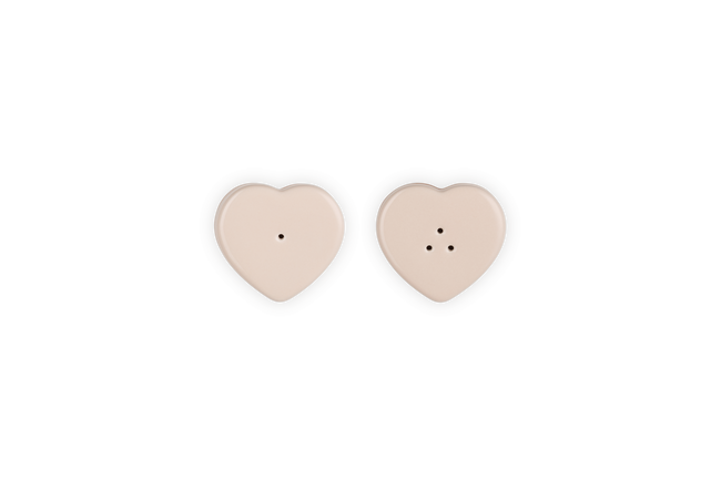 Stoneware Heart Salt & Pepper ShakersP&ecirc;che image number 4