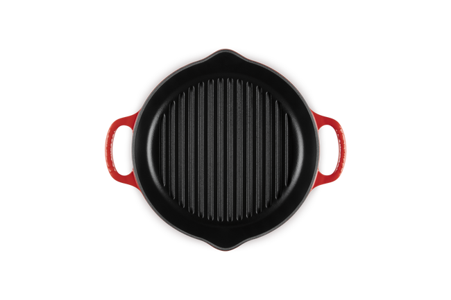 Le Creuset Cast Iron Signature Deep Round Grill 25cm image number 4