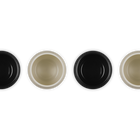 Le Creuset Serenity Stoneware Tumblers Set of 4 Matte Black & BriocheMatte Black & Brioche image number 6