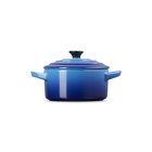 Stoneware Mini CocotteAzure Blue image number 3
