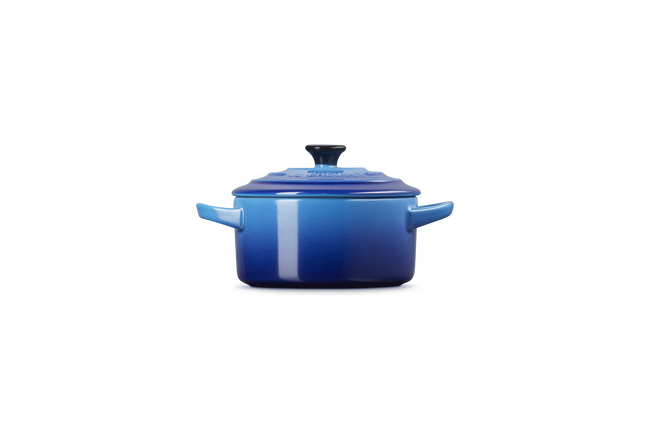 Stoneware Mini CocotteAzure Blue image number 3