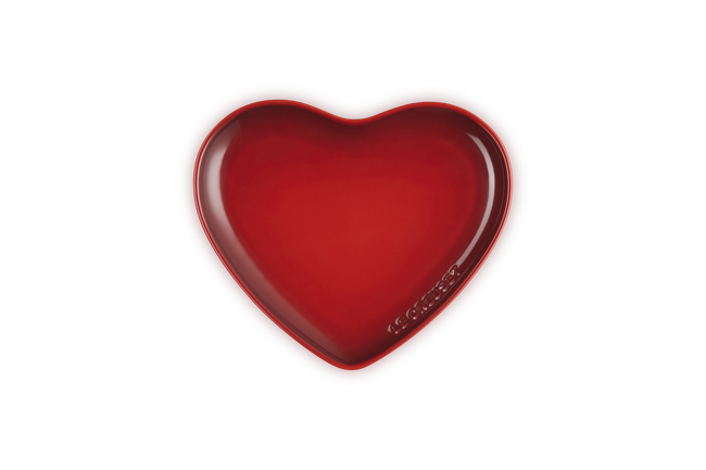 Stoneware Heart Plate image number 4