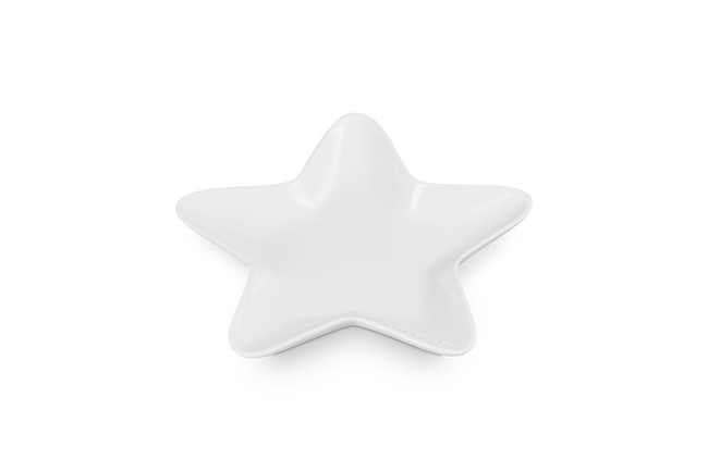 Le Creuset Stoneware Star Plate 20cm WhiteWhite image number 2