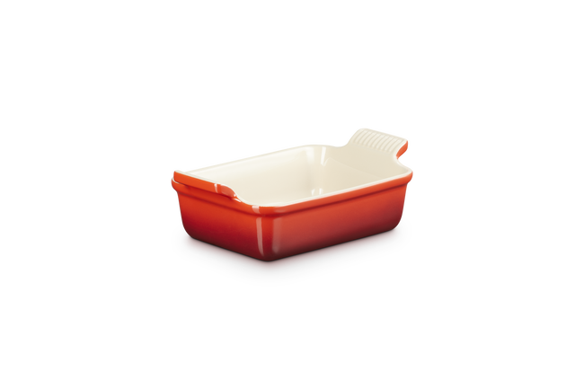 Le Creuset Stoneware Rectangular Dish Heritage 19cm CeriseCerise image number 7