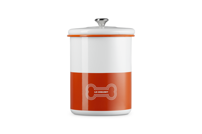 Le Creuset Pet Treat Jar 4L OrangeOrange image number 3