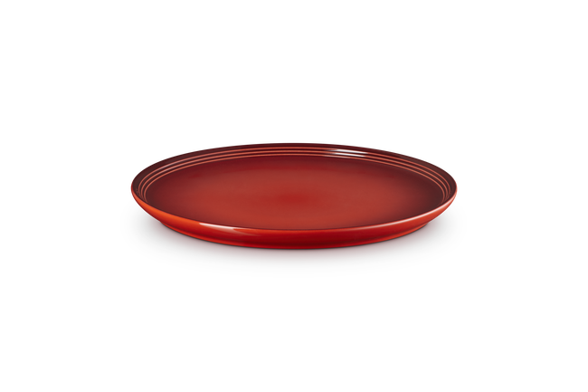 Le Creuset Stoneware Coupe Dinner Plate 27cm CeriseCerise image number 2