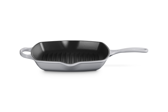 Le Creuset Cast Iron Signature Square Skillet Grill 26cm Ch&acirc;teauCh&acirc;teau image number 1