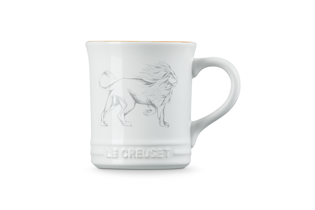 Le Creuset Stoneware Seattle Mug Leo 400ml White image number 3