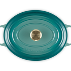 Le Creuset Cast Iron Signature Oval Casserole 31cm RivieraRiviera image number 6
