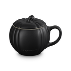 Le Creuset Stoneware Pumpkin Mug 400ml Matte BlackMatte Black image number 1