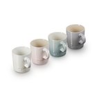Stoneware Calm Set of 4 Espresso Mugs image number 2