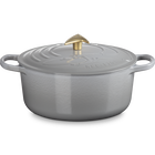 Star Trek Collection Enterprise Round Dutch Oven with Starfleet Delta Knob image number 4