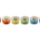 Stoneware Rainbow Set of 6 Mini Ramekins image number 3