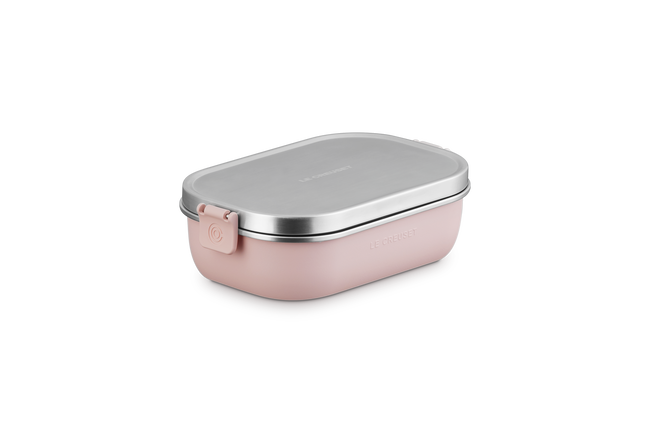 Le Creuset On The Go Lunch Box 900ml Shell PinkShell Pink image number 3