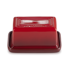 Le Creuset Stoneware Large Butter Dish CeriseCerise image number 3