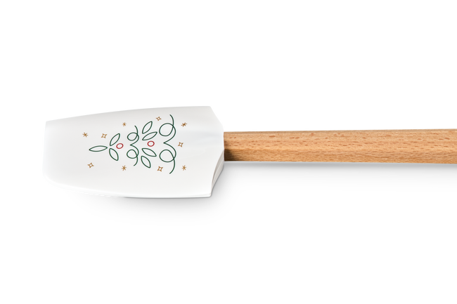 Le Creuset Signature Silicone Medium Spatula 30cm Tree Decal White image number 3
