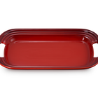 Stoneware BBQ PlatterCerise image number 2