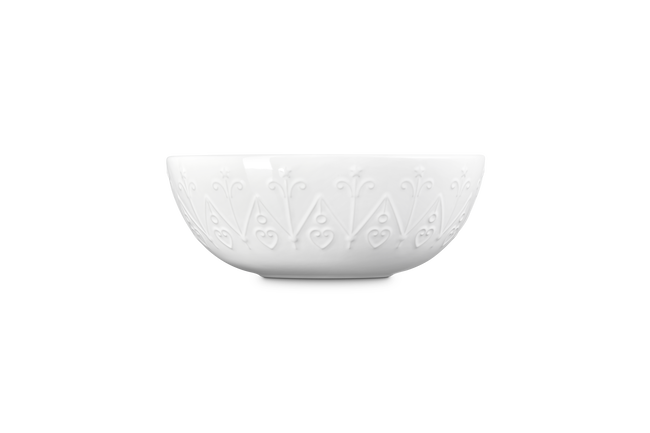Le Creuset Stoneware Multi Bowl 3L L'Etoile Relief WhiteWhite image number 3
