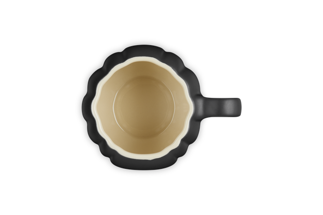Le Creuset Stoneware Pumpkin Mug 400ml Matte BlackMatte Black image number 4