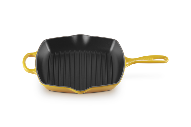 Le Creuset Cast Iron Signature Square Skillet Grill 26cm NectarNectar image number 2