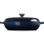 Le Creuset Cast Iron Signature Shallow Casserole 32cm AgaveAgave image number 3