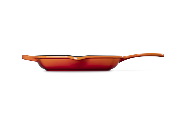 Le Creuset Cast Iron Signature Square Skillet Grill 26cm FlameFlame image number 3