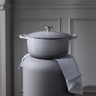 Le Creuset Cast Iron Signature Round Casserole 26cm Ch&acirc;teauCh&acirc;teau image number 6