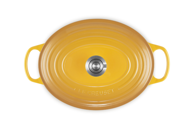 Le Creuset Cast Iron Signature Oval Casserole 31cm NectarNectar image number 5