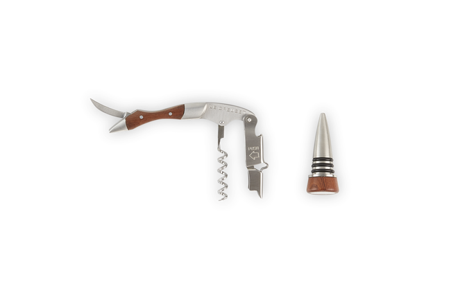 GS 190 Wooden Waiter's Corkscrew & Stopper image number 3