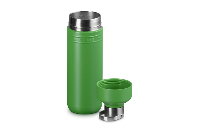 Le Creuset On The Go Insulated Water Bottle 1L Bamboo GreenBamboo image number 1