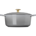 Star Trek Collection Enterprise Round Dutch Oven with Starfleet Delta Knob image number 6