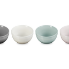 Stoneware Coupe Set of 4 Snack Bowls image number 4