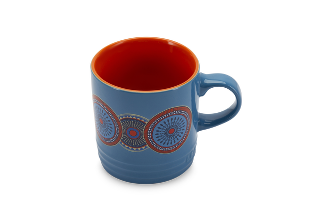 Le Creuset Stoneware Afrique Mug 350ml Light Azure BlueLight Azure Blue image number 1